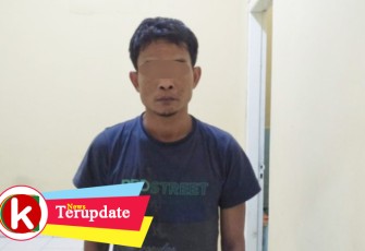 Salah satu pelaku yang berhasil ditangkap