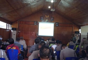 Polres Raja Ampat Lakukan Pengisian Kuisioner Indeks Tata Kelola