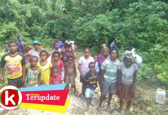 Masyarakat Kampung Roma Kaitana Minta Pemkab Maybrat Perhatikan Jalan Rusak
