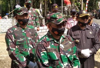 Pelaksanaan TNI Manunggal Membangun Desa (TMMD) 108