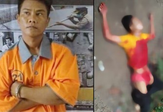 Tersangka saat diamankan