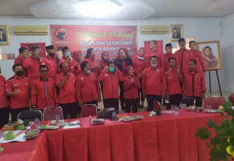 DPC PDI-Perjuangan Tulang Bawang Pastikan Program dan Kuatkan Koordinasi