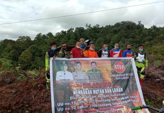 Polsek Lebong Selatan Bersama Tripika Gelar Patroli Bersama