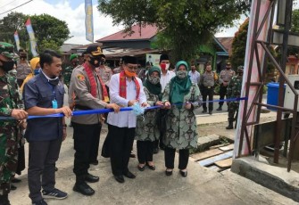 Peresmian Kampung Berseri di Desa Karang Jaya Kecamatan Selupuh Rejang Kabupaten Rejang Lebong 