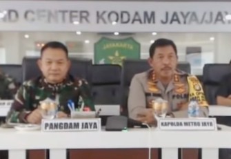 Pangdam Jaya dan Kapolda Metro Jaya