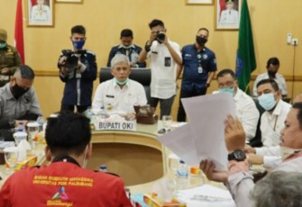 Bupati OKI Ajak Dialog Perwakilan Mahasiswa dan Petani