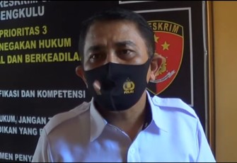 Dir Reskrimum Polda Bengkulu Kombes Pol Tedy Suhendyawan Syarif