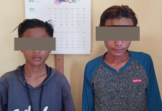 Polsek Muara Bangkahulu Polda Bengkulu Amankan 2 Pemuda Tuna Karya