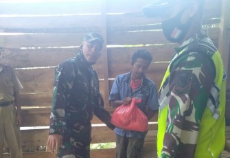 Kondisi rumah Warto (32) warga miskin Dusun 4 Desa Arga Mulya Bengkulu Utara. I news TV/Ismail Yugo