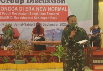  Kodim 1412/Kolaka Menyelenggarakan Kegiatan Focus Grup Discussion