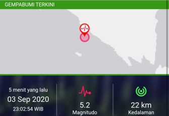 Pusat gempa
