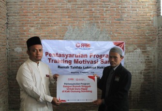 Rumah Singgah untuk Assatidz di Kaki Gunung Sumbing