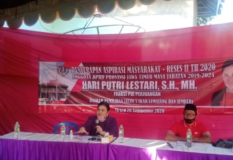 Anggota DPRD Jatim Hari Putri Lestari