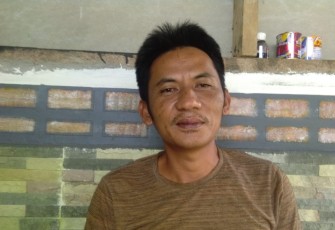 Dedi Harsito perwakilan warga Babatan