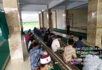 Sat Binmas Polres Bengkulu Himbau Patuhi Prokes