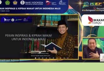 Wakaf Daarul Qur'an Ikut Berpartisipasi Dalam Acara ISEF Webinar Series