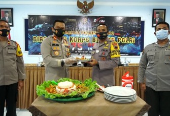 BRIMOB Polres Batang berlangsung di Rupatama Mapolres setempat, Senin (16/11/2020).