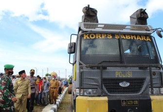 Polres Mukomuko Gelar Apel Siaga Bencana