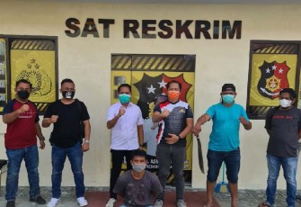 Tim Resmob Polres Minut Berhasil Amankan Pelaku Kekerasan Dengan Senjata Tajam