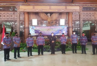 Pelantikan Pengurus Persatuan Perangkat Desa Indonesia Kabupaten Tulungagung 