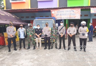 Polres Bengkulu Utara Kawal Distribusi Logistik Pilkada ke Pulau Terluar di Bengkulu