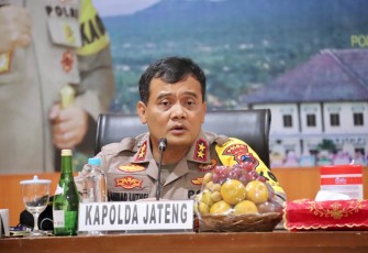 Kapolda Jateng Irjen Pol Ahmad Lutfhi Asistensi Pam Pilkada di Ekswil Surakarta di Polres Klaten Selasa (8/12/2020)