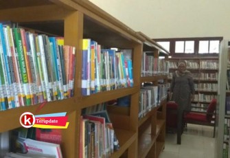 Sudut Baca Ruang Literasi (foto : Faisal NR / Klik Warta) 
