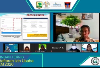 Bimtek Pendaftaran Izin Usaha UMKM 2020 Secara Daring Oleh STP LPPM Unand