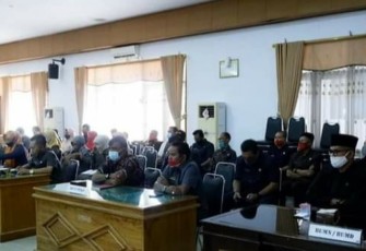 Rapat Paripurna DPRD Bengkulu Utara