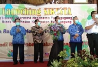 Pemkab Tulungagung Launching Inovasi Sikesta dan Layanan Kamar Operasi Covid-19 di RSUD dr Iskak