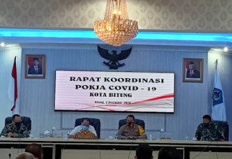 Pemkot Bitung Gelar Rapat Koordinasi Strategi Percepatan Penanganan Covid-19 di Kota Bitung
