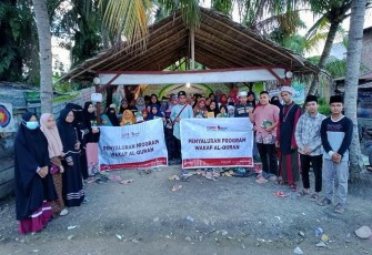 PPPA Daarul Quran Medan Salurkan Qur'an Wakaf Para Donatur