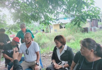 Kepala Bidang Aset Lembaga Adat Bantik Fanny Sengkey Angka Bicara