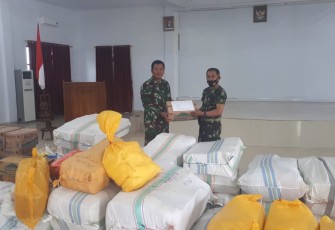 Kodim 1412/Kolaka Salurkan Bantuan Korban Gempa Sulawesi Barat