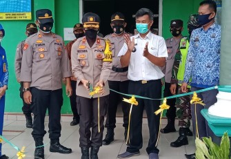 Wakapolres Kompol Bestiana SIk MM  Resmikan Kampung Tanggung Nusantara Tingkat Kecamatan