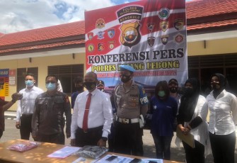 Polres Rejang Lebong Melakukan Konferensi Pers 