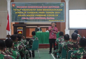 Pakar komunikasi dan motivasi nasional Dr. Drs. Aqua Dwipayana, M.I.Kom diagendakan mengunjungi Markas Kodim 0728/Wonogiri