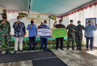 Forkompimda Bantul laksanakan pencanangan pembangunan Aula Kodim Bantul dengan luas bangunan 37.00 m x 22.60 m. Aula ini direncanakan akan difungsikan sebagai lapangan tenis indoor, kamar mandi dan ruang ganti.