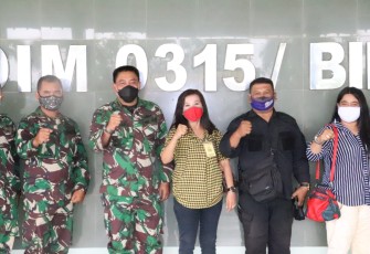 Dandim 0315/Bintan Kolonel Inf I Gusti Ketut Atasuyasa Sambut Kedatangan Rombongan FPII