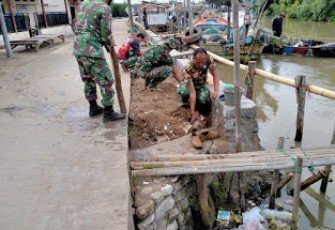 Pengerjaan Peningkatan Badan Jalan