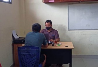 Terduga Pelaku Diamankan 