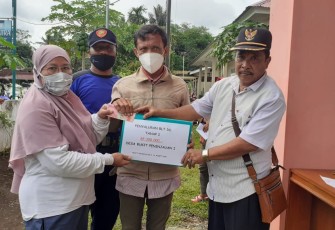Pemdes BP 1 Salurkan BLT DD Kepada 101 KK