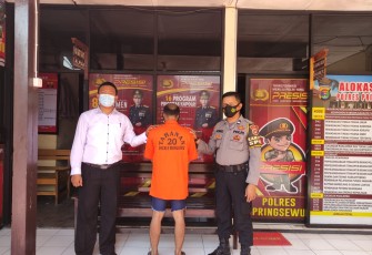Terduga Pelaku Diamankan      