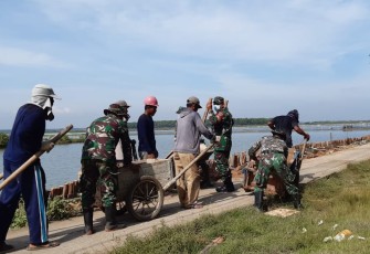 Pembangunan Turap Jalan