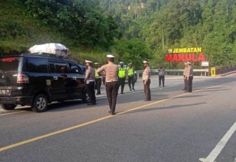  Polres Kaur dan Polres Lambar Perketat Wilayah Perbatasan