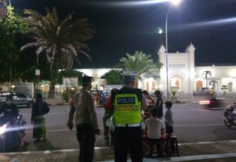 Pendisiplinan protokol kesehatan baik gabungan dengan instansi terkait lainnya seperti TNI, Satpol PP, Dishub dan BPBD Kota. Pekalongan, diwilayah Kota Pekalongan Jum'at, (16/4/2021) malam