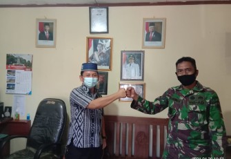 Komandan Rayon Militer 04 Bringin. Jumat 16 April 2021 lalu, Kapten FX.  Agung Kartika Danramil 04 Bringin  lakukan koordinasi dan silaturahmi dengan kades di kecamatan  Bancak selasa 20 April 2021.