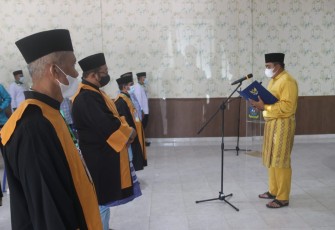 Wakil Bupati Bintan Kukuhkan Dewan Hakim  dan Majelis Hakim MTQ Ke X Tingkat Kabupaten