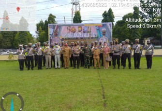 Kapolres Bengkulu Utara Tekankan Sikap Humanis pada Operasi Keselamatan 2021