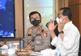 Korlantas Polri Gelar Rapat dengan Menteri Perhubungan 